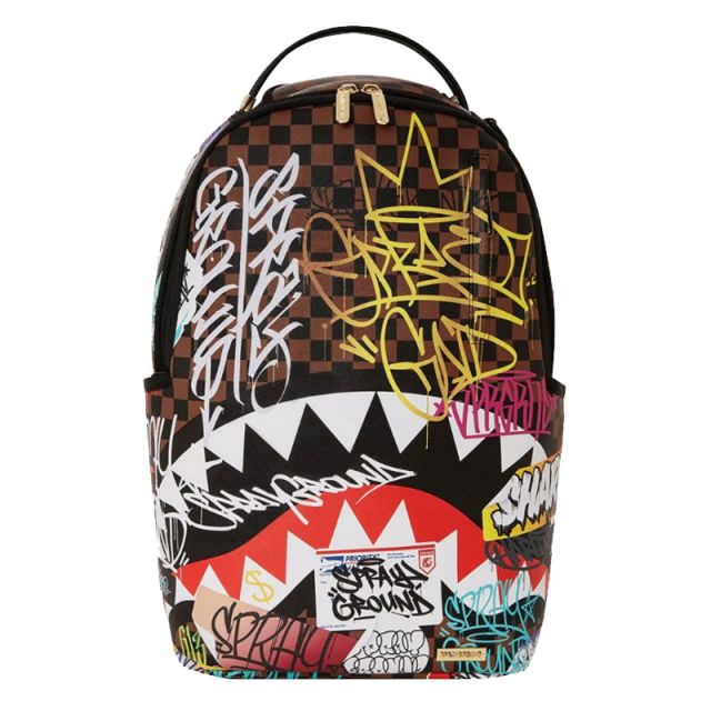 SPRAYGROUND ZAINO TAGGED UP SHARKS IN PARIS 910B5119NSZ