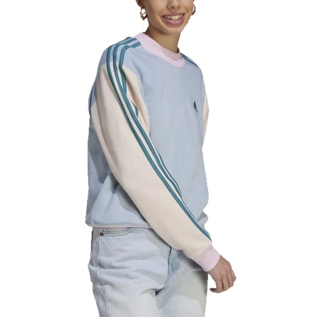 ADIDAS FELPA DONNA GIROCOLLO 3 STRIPES IL3292