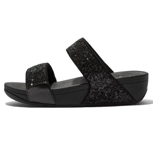 FITFLOP CIABATTA FASCIE ELECTRA MICRO SLIDE NERO