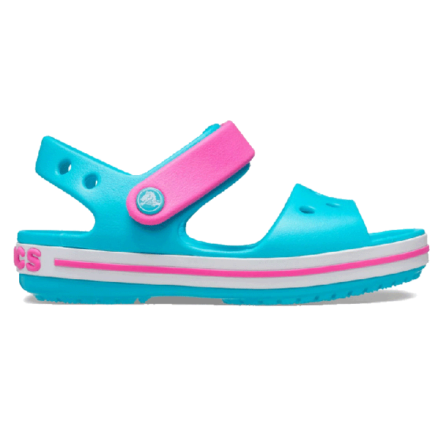 CROCS SANDALO CROCBAND KIDS TURCHESE