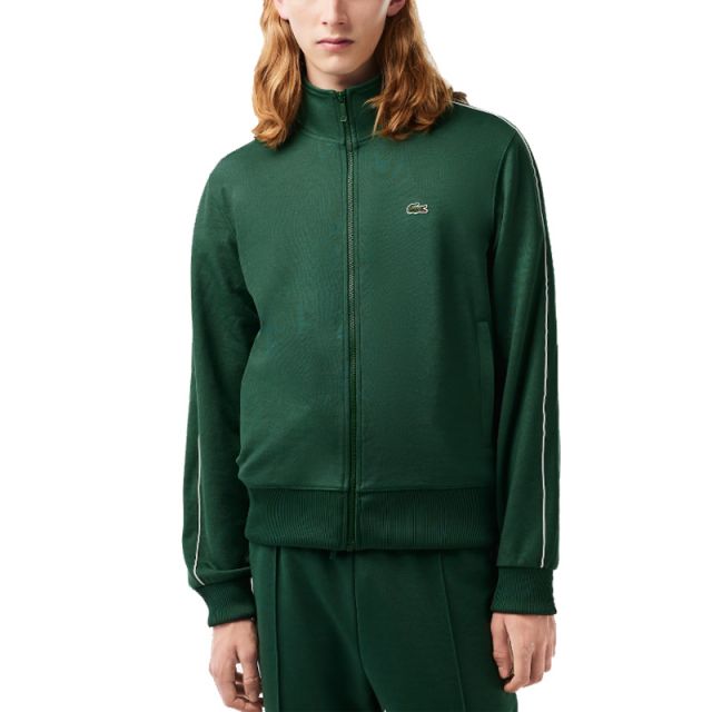 LACOSTE TRACK JACKET ACETATO PIQUE' SH1457-132