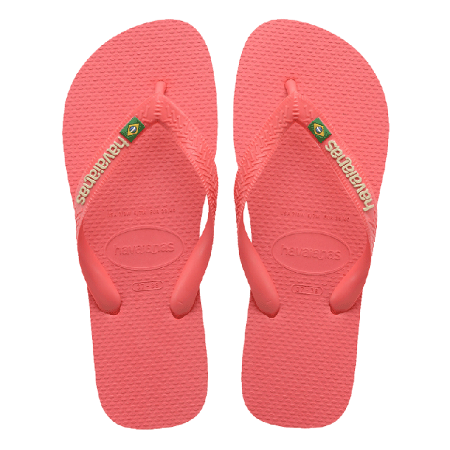 HAVAIANAS INFRADITO BRASIL LOGO FC CORAL TROPICAL