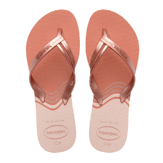 HAVAIANAS INFRADITO ELEGANCE PRINT ROSA CLAY