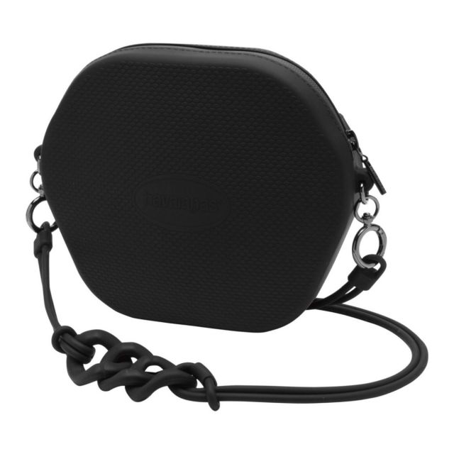 HAVAIANAS POCHETTE DIAMOND BAG BLACK 