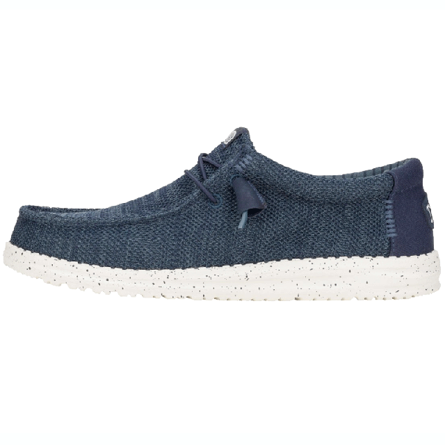 HEYDUDE SNEAKERS WALLY STRETCH NAVY 41898-410