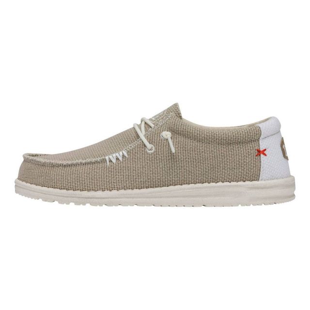 HEYDUDE SNEAKERS WALLY BRAIDED DONNA WHITE 40003/1LBW
