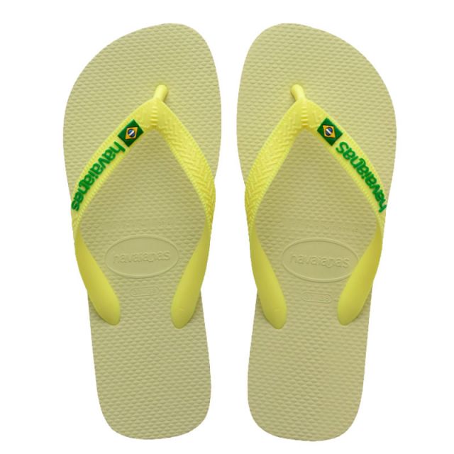 HAVAIANAS INFRADITO BRASIL LOGO FC LIME