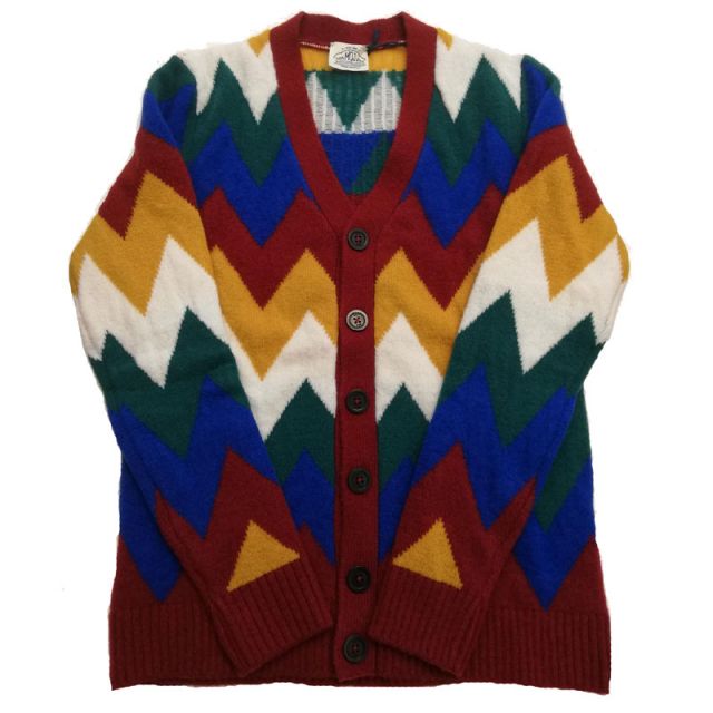 MQJ CARDIGAN UOMO LANA SCOZZESE 1329-2380