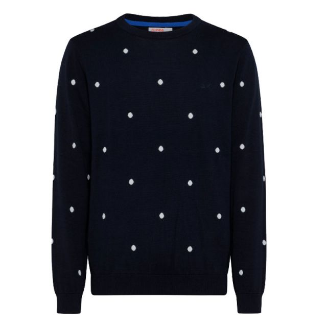 SUN 68 MAGLIONE ROUND JACQUARD K33111-07