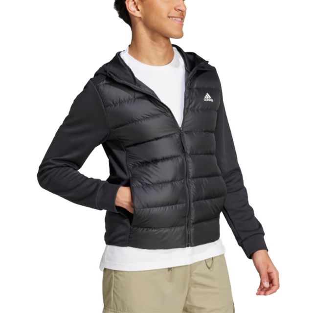 ADIDAS GIACCA ESS HYBRID DOWN HOODED HZ4430