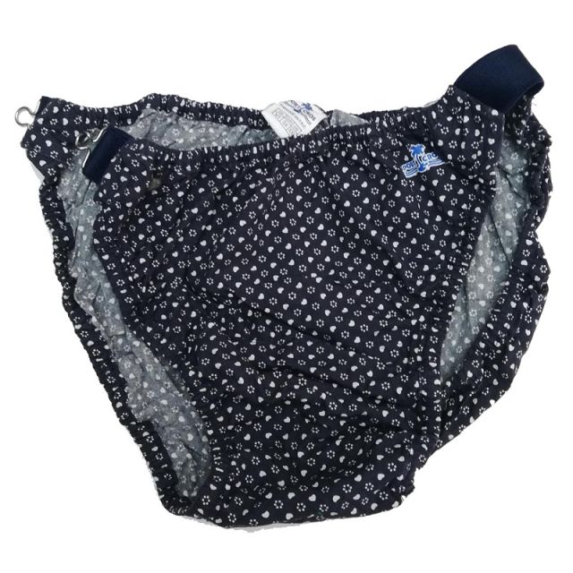 PORT CROS COSTUME SLIP CUORI BLU