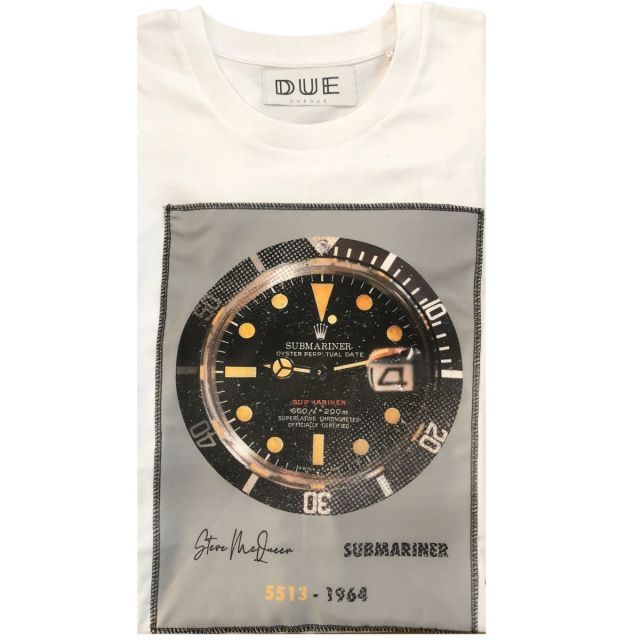 DUEDUE T-SHIRT ROLEX SUBMARINE FW28PG