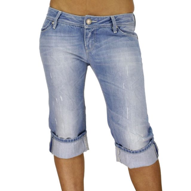 JEANS BERMUDA mod. SLOAN Col. Celeste