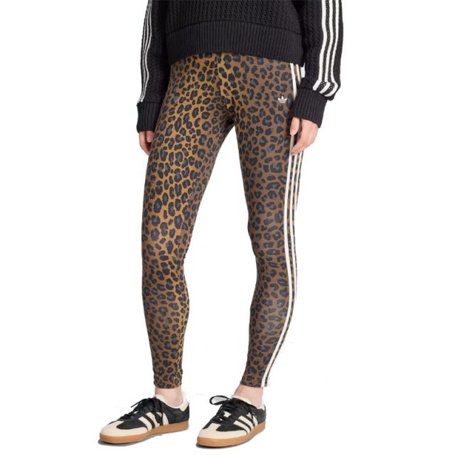 ADIDAS LEGGINS LEOPARD 3 STRIPES JW7308