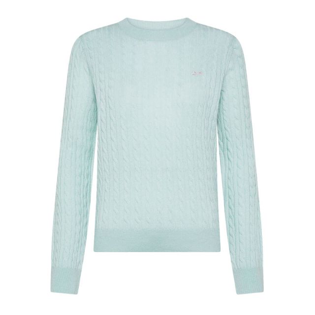 SUN68 MAGLIONE TRECCE CASHMERE DONNA K45247-94