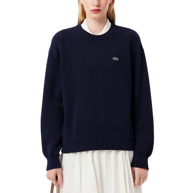 LACOSTE MAGLIONE GIROCOLLORELAXED FIT AF4158-166