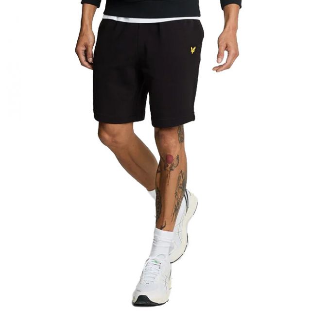 LYLE & SCOTT BERMUDA COTONE SWEAT SHORT ML414 BLACK