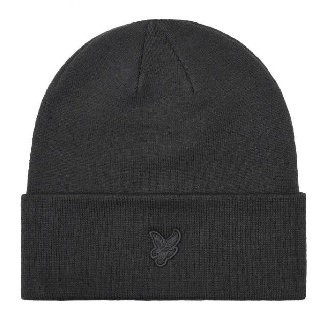 LYLE & SCOTT CUFFIA BEANIE TONAL GUNMETAL HE960