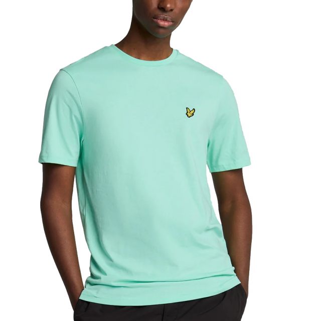 LYLE & SCOTT T-SHIRT PLAIN ACQUAMARINE TS400-X59