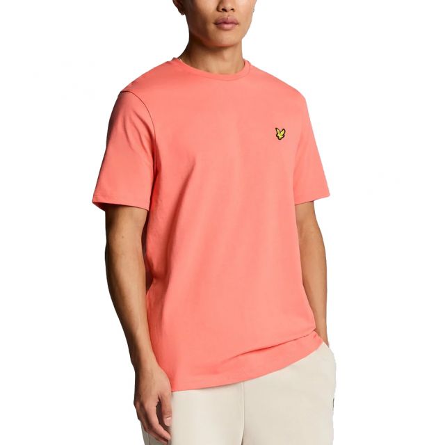 LYLE & SCOTT T-SHIRT PLAIN TS400 CORAL