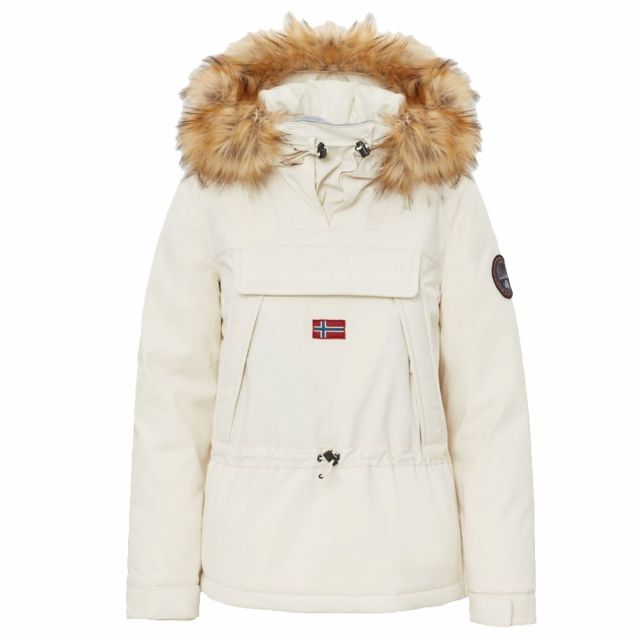 NAPAPIJRI-GIACCA-SKIDOO-DONNA-AVORIO-N0YI5ANA9