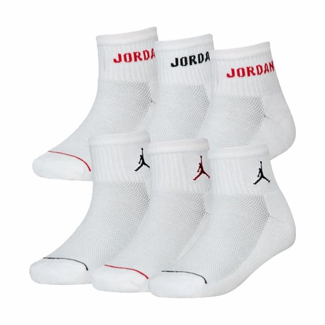 NIKE JORDAN CALZE 6 PACK CREW BJ0342-001