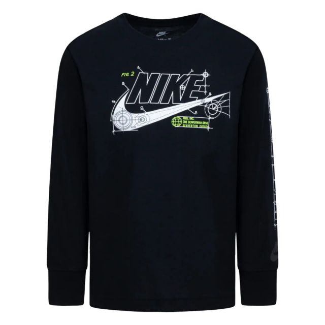 NIKE T-SHIRT M/L BAMBINO GRAPHIC 86M365-001