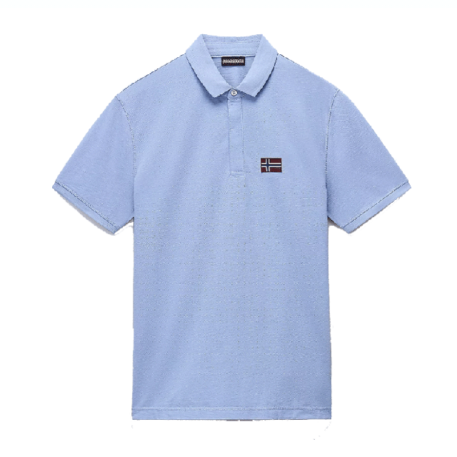 NAPAPAPIJRI POLO UOMO EBEA CELESTE NP0A4HPYI831