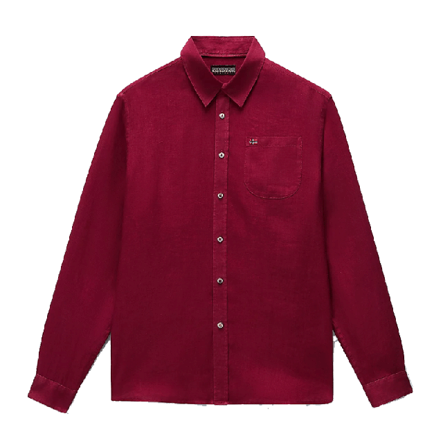 NAPAPIJRI CAMICIA UOMO LINEN LS NP0A4HQ2-R1E1