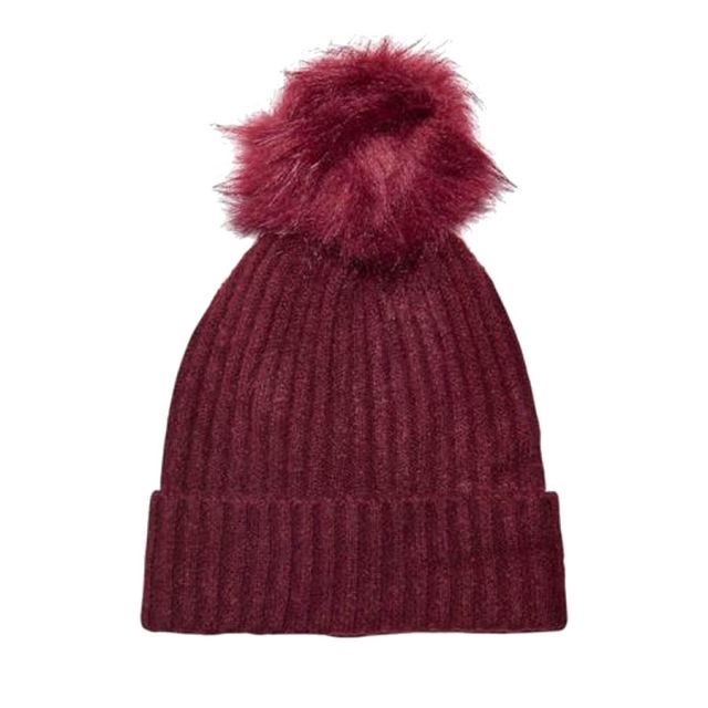 ONLY-CUFFIA-KNITTED-POMPOM-BEANIE-BORDEAUX-15165156