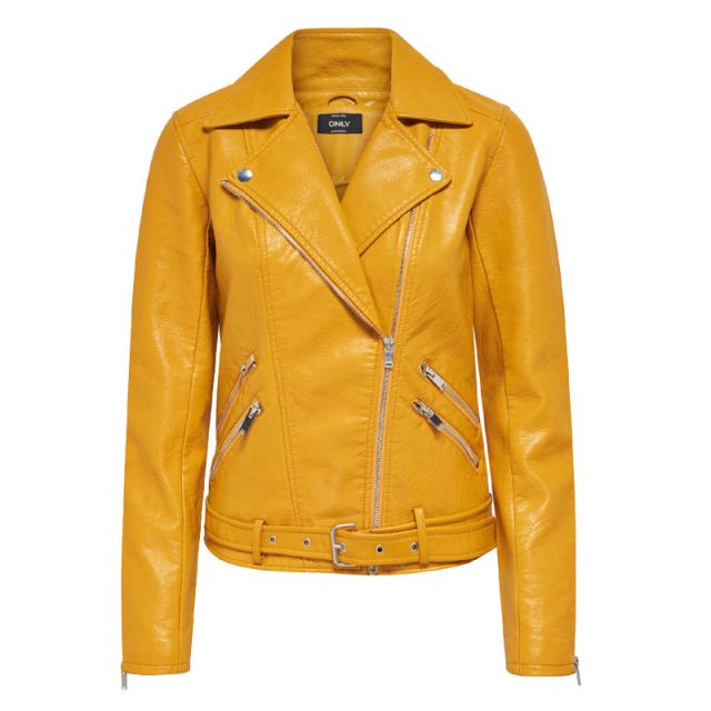 ONLY GIUBBETTO LEATHER LOOK JACKET 15129922
