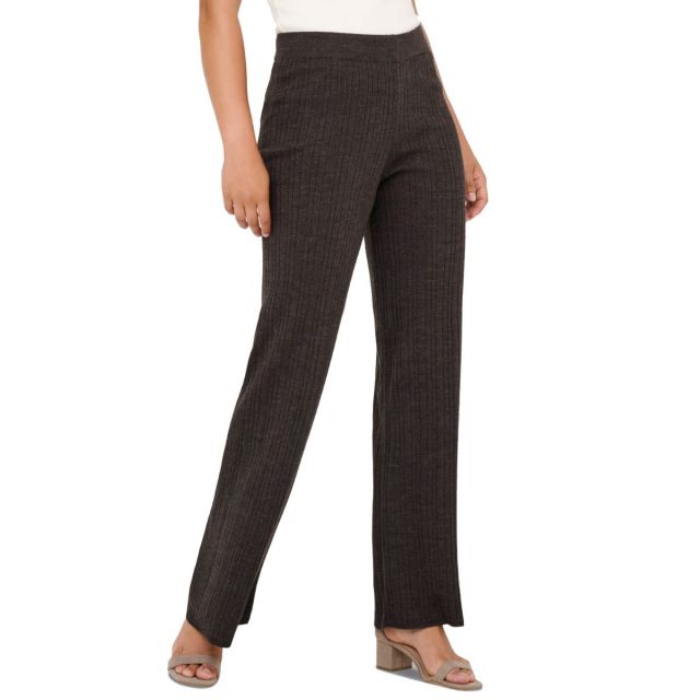 ONLTHEA BAGGY FIT PANTALONI IN MAGLIA CHOCOLATE 15352981