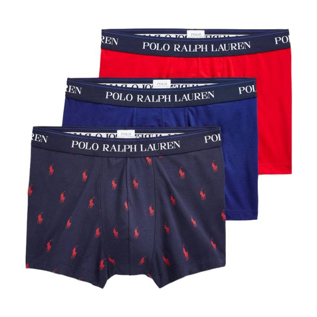RALPH LAUREN BOX 3 PACK TRUNK BOXER MAN 714830299043