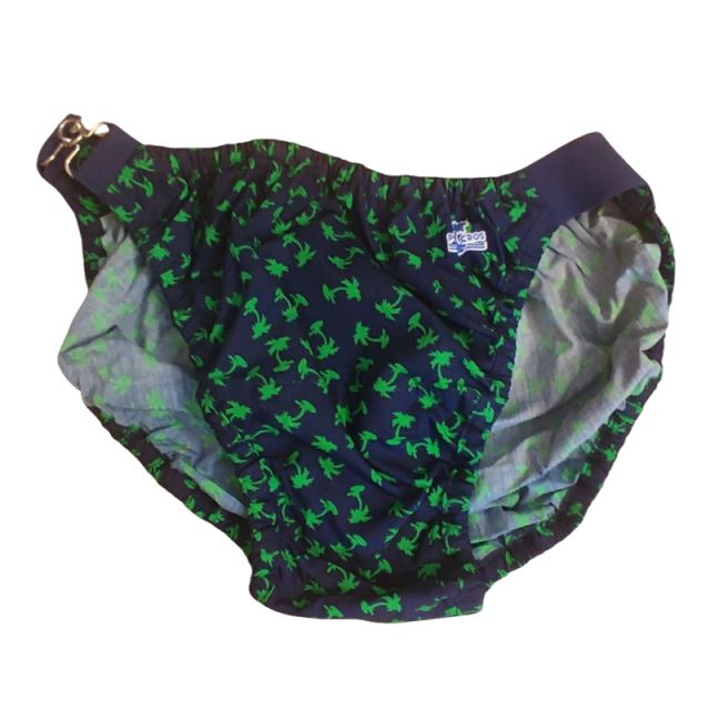PORT CROS COSTUME SLIP PALMETTE BLU PM2F