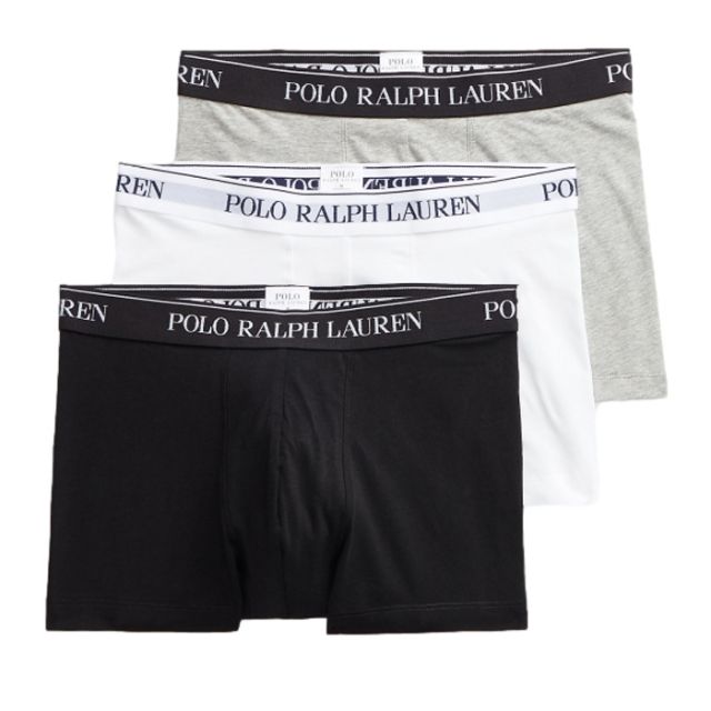 RALPH LAUREN BOX 3 PACK TRUNK BOXER MAN 714835885003