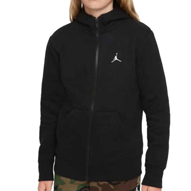 NIKE JORDAN FELPA FULLZIP BLACK 95A904-023