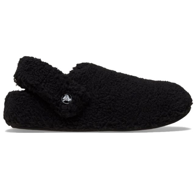 CROCS CIABATTA PELLICCIA COZZY SLIPPER 209386-NERO