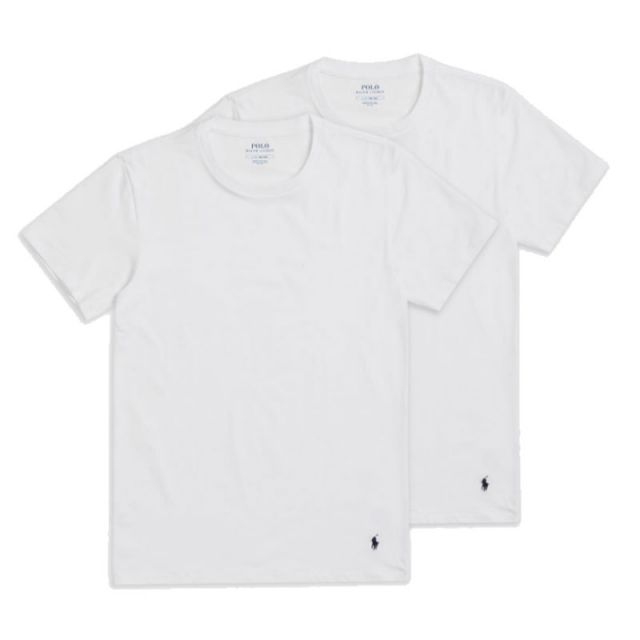 RALPH LAUREN CLASSIC 2 PACK T-SHIRT 714835960002
