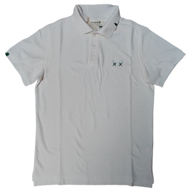 PROJECT E XX POLO M/M UOMO MS-WHITE