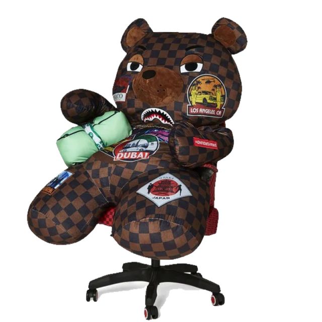 SPRAYGROUND ZAINO LARGEST BEAR IN THE WORLD 910B5228NSZ