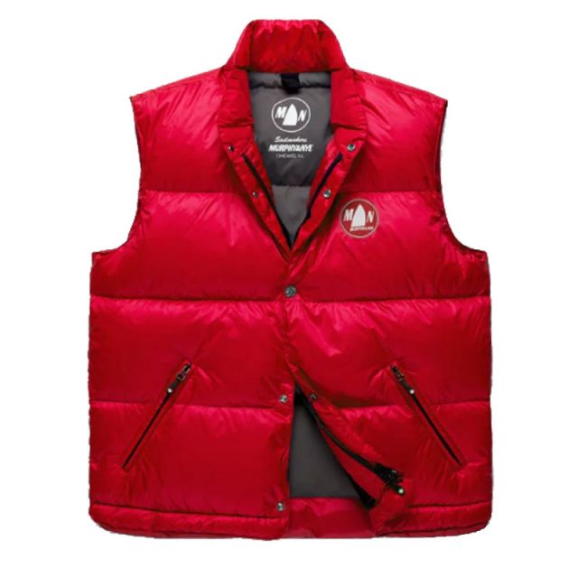 MURPHY&NYE GILET DINGHY VEST ROSSO