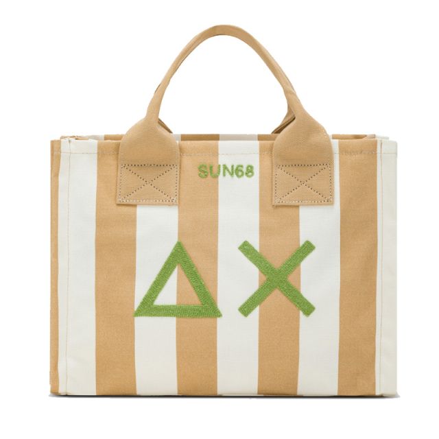 SUN68 BORSA CANVAS PRINTED BIG BAG X35226-1601