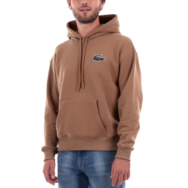LACOSTE FELPA CAPPUCCIO UNISEX LOOSE SH6404-SIX