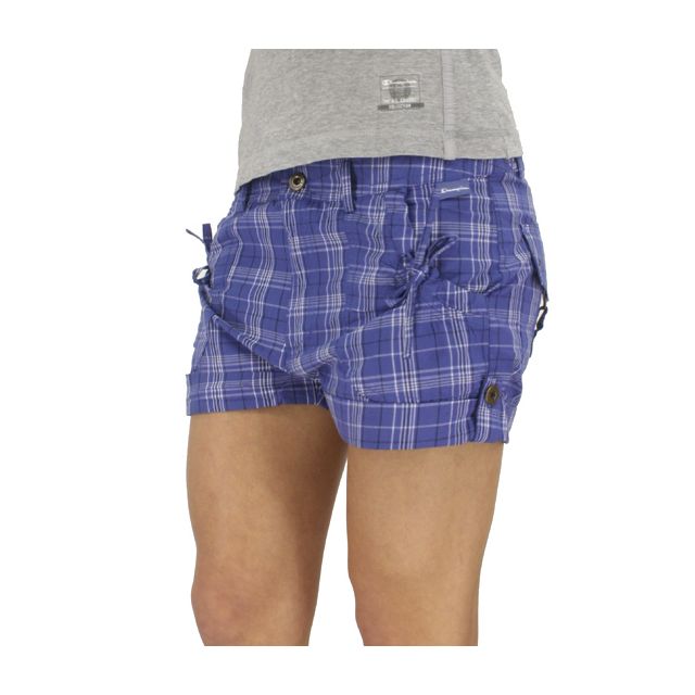 SHORT COTONE mod. SCOZZESE col. Blu