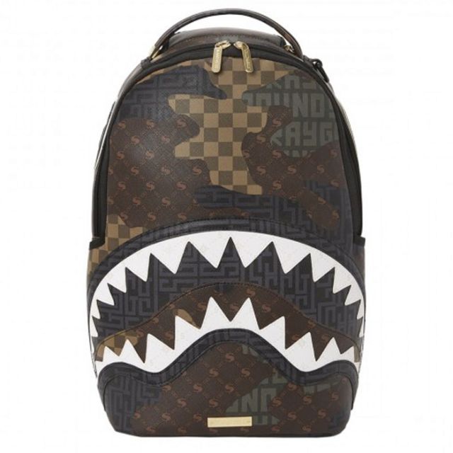 SPRAYGROUND ZAINO CAMO BRANDED DLX 910B4527