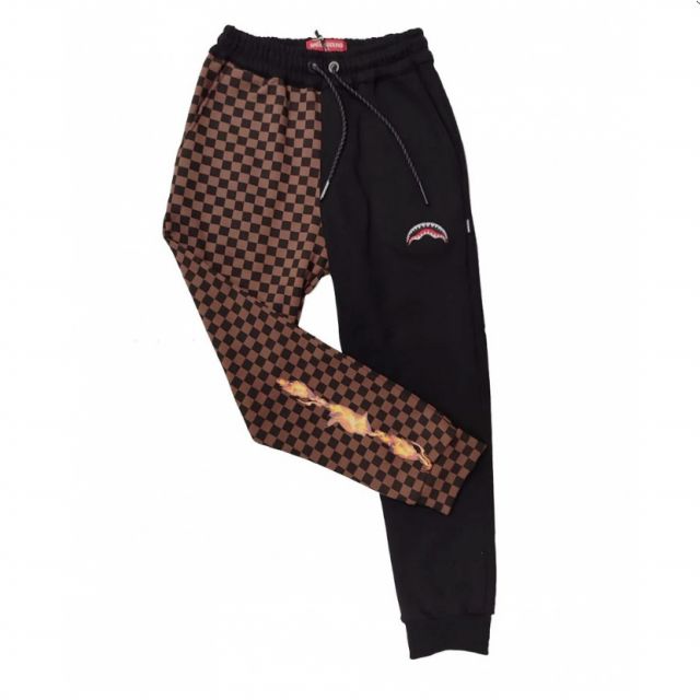 PANTALONI SPRAYGROUND BURNT SHARKS IN PARIS BLACK SP204