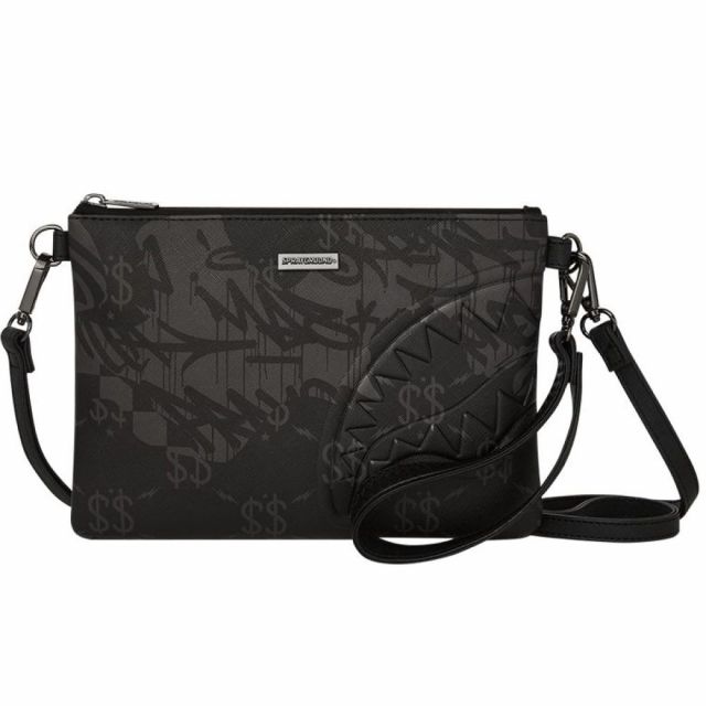 SPRAYGROUND POCHETTE 3AM CHECK POUCHETTE 910B7502