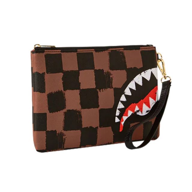 SPRAYGROUND POUCHETTE SHARK IN PARIS PAINTED 910B5351