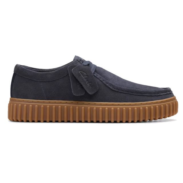 CLARKS TORHILL LOW NAVY SUEDE 179708
