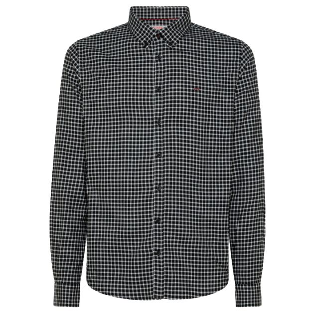 SUN68 CAMICIA MICRO CHECK SMALLER COLLAR K42103-1131